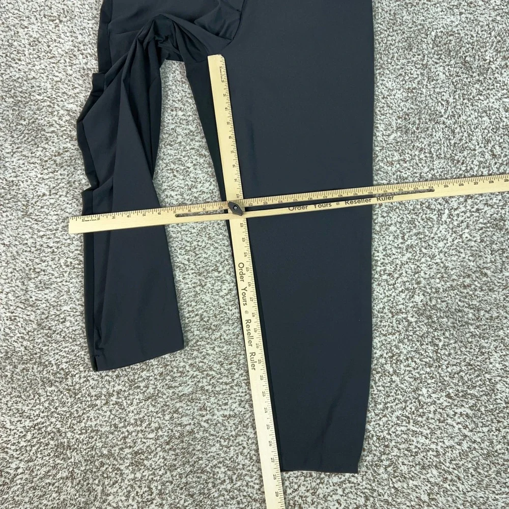Nike Pants Womens Large Black Comfort Dri-FIT Golf Tapered Stretch Trousers Logo